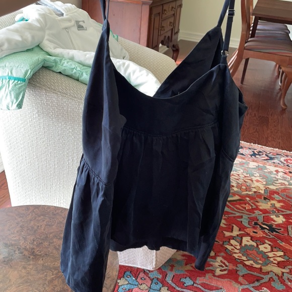 Reformation Silk Cropped Tank Top - Picture 4 of 5